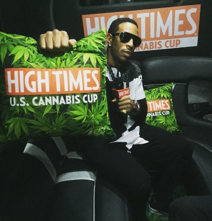 Ludacris performed at the High Times Cannabis Cup
