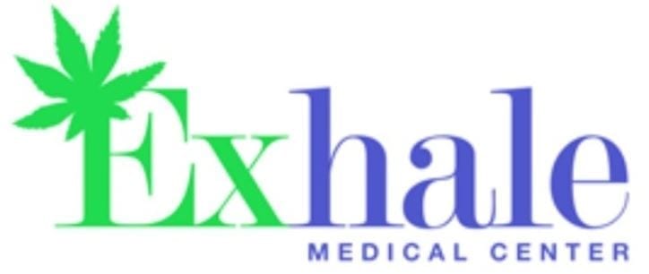 The Exhale Med Center Collective And Dispensary Logo