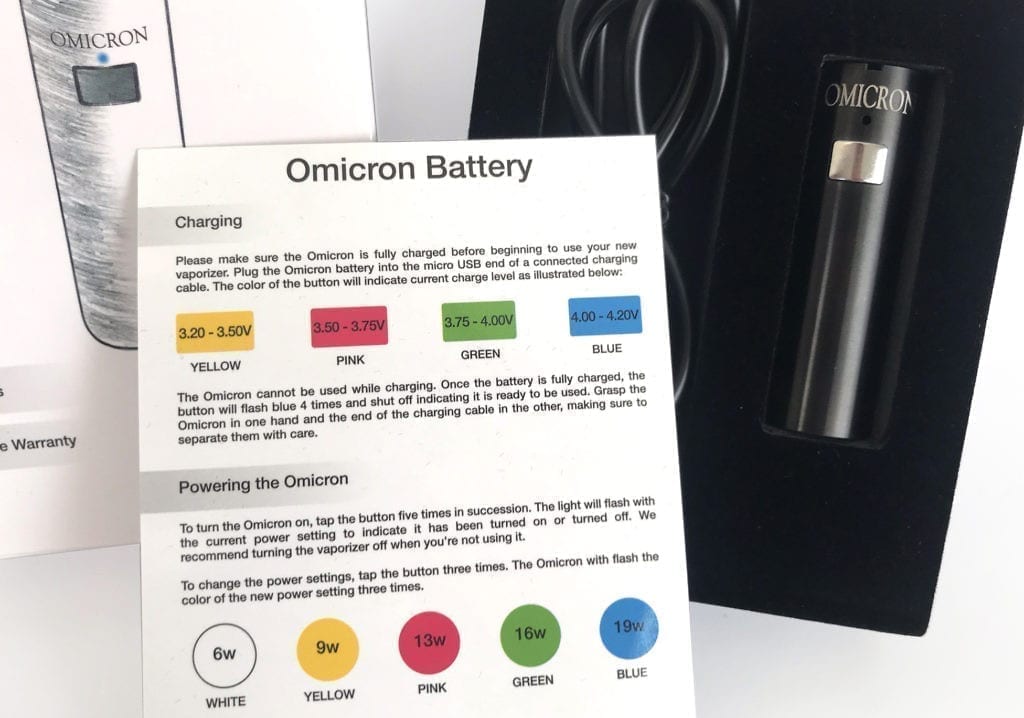 Omicron V5 Battery
