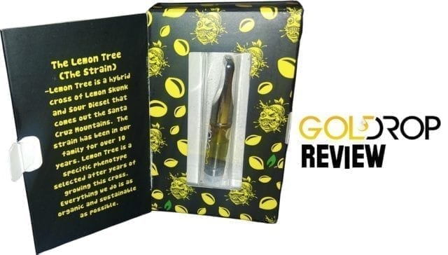 gold drop vape cartridge review