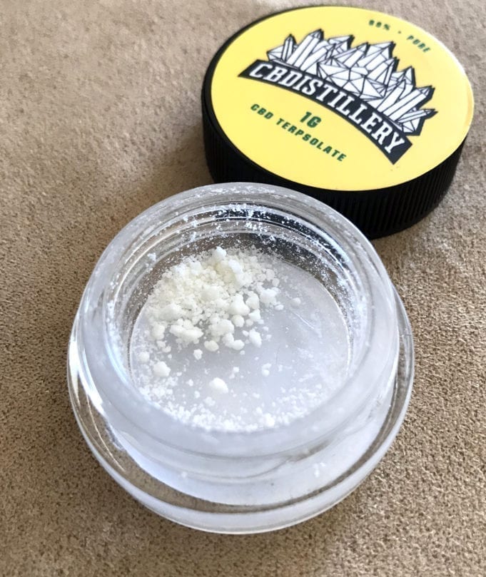 cbdistillery terpsolate review