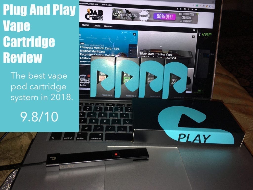 Plug and Play Vape Review Possibly The Strongest THC Oil Pen Out There