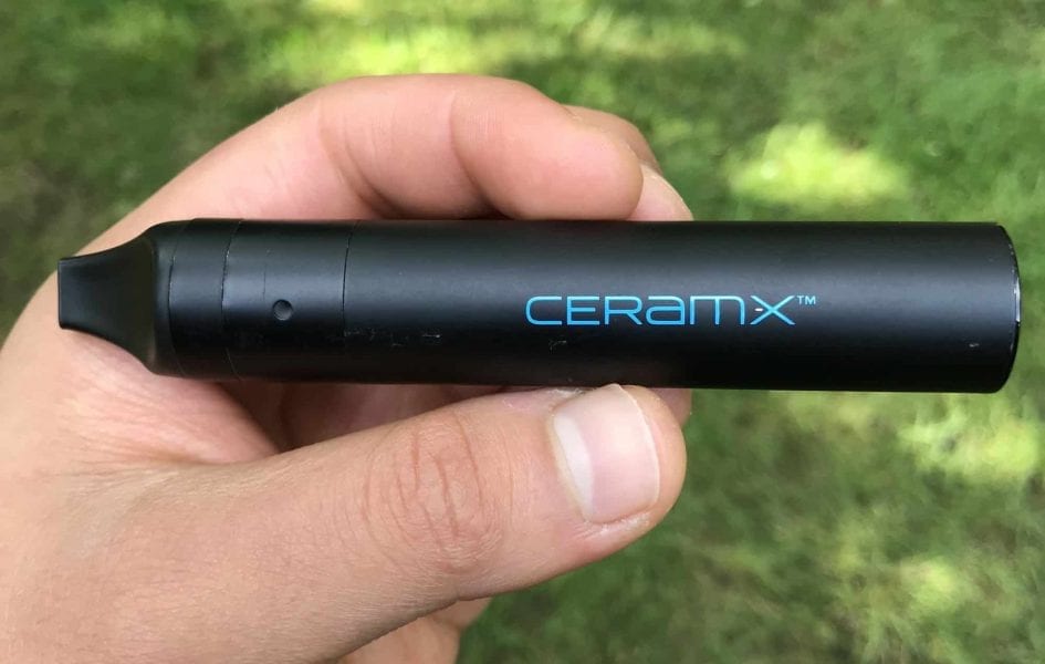 The ceram-x gives smooth hits with light smoke