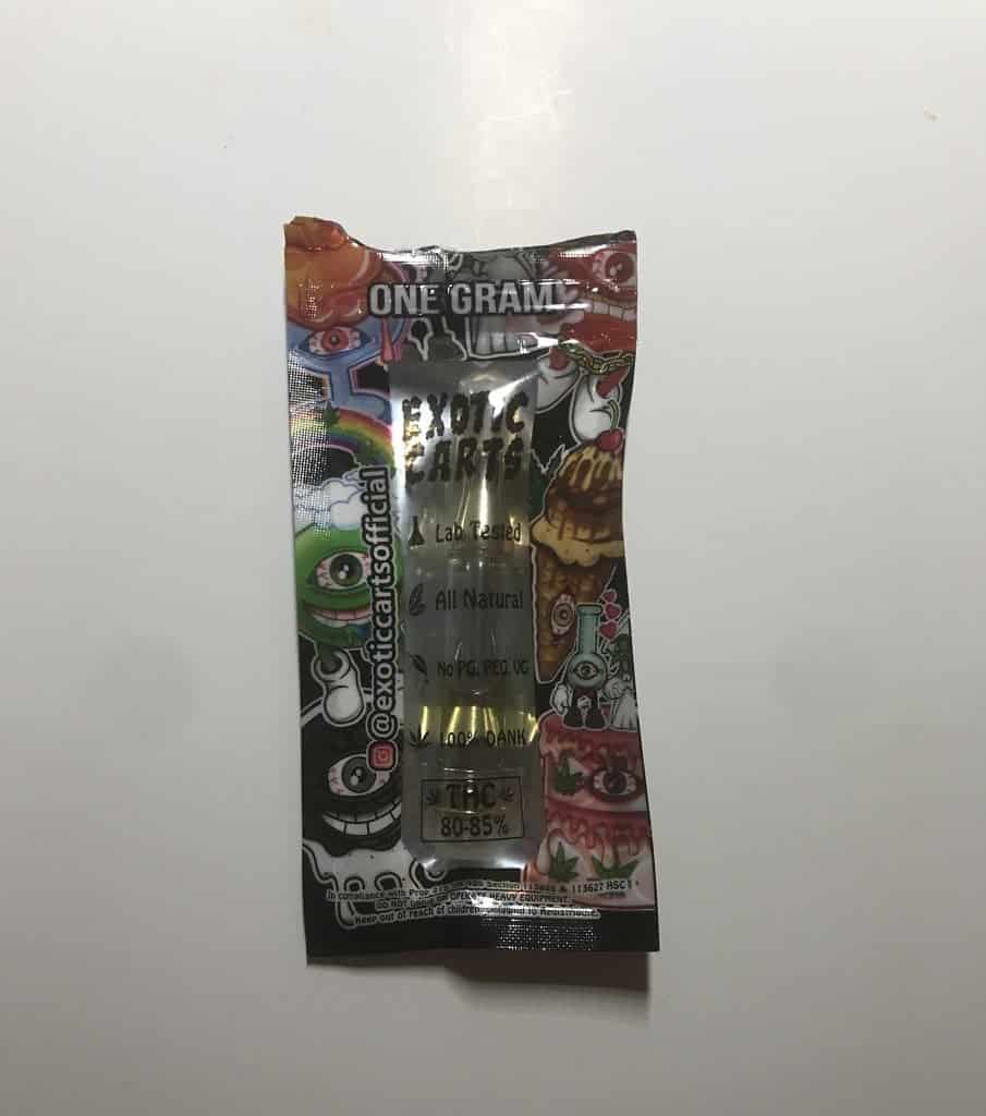 Exotic Carts Review THC Cartridge Delivers Strong Hits, But Not Trusted