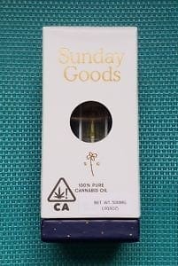 Sunday Goods Cartridge In Package