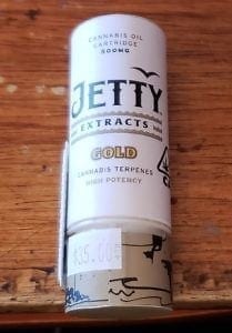 Jetty Extracts Gold Cartridge Package