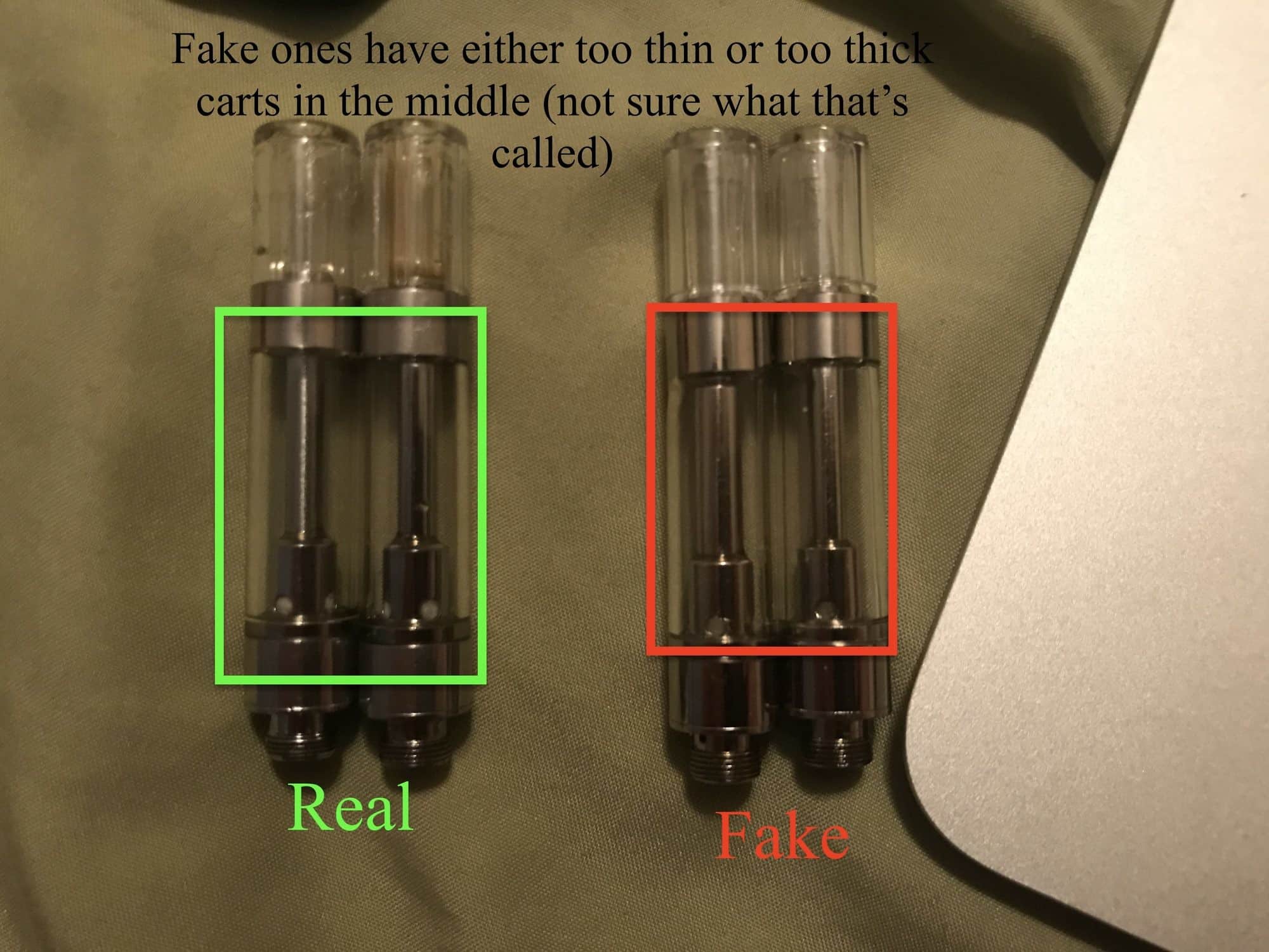 Fake CCELL Cartridges How To Tell If Your Cartridge is Authentic