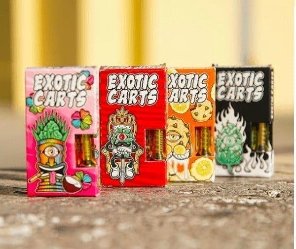 exotic carts new packaging