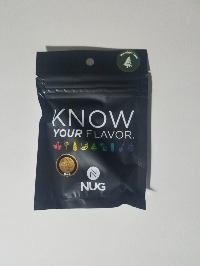 NUG packaging front