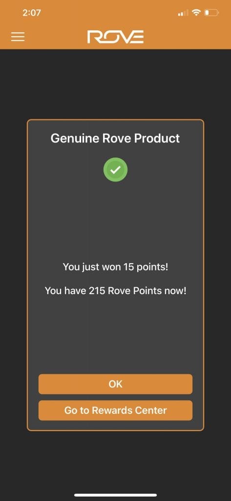 Rove Rewards - genuine