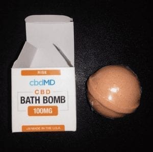 cbdMD's CBD Bath Bomb 