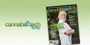 tommy chong on the cover of cannabis & tech today