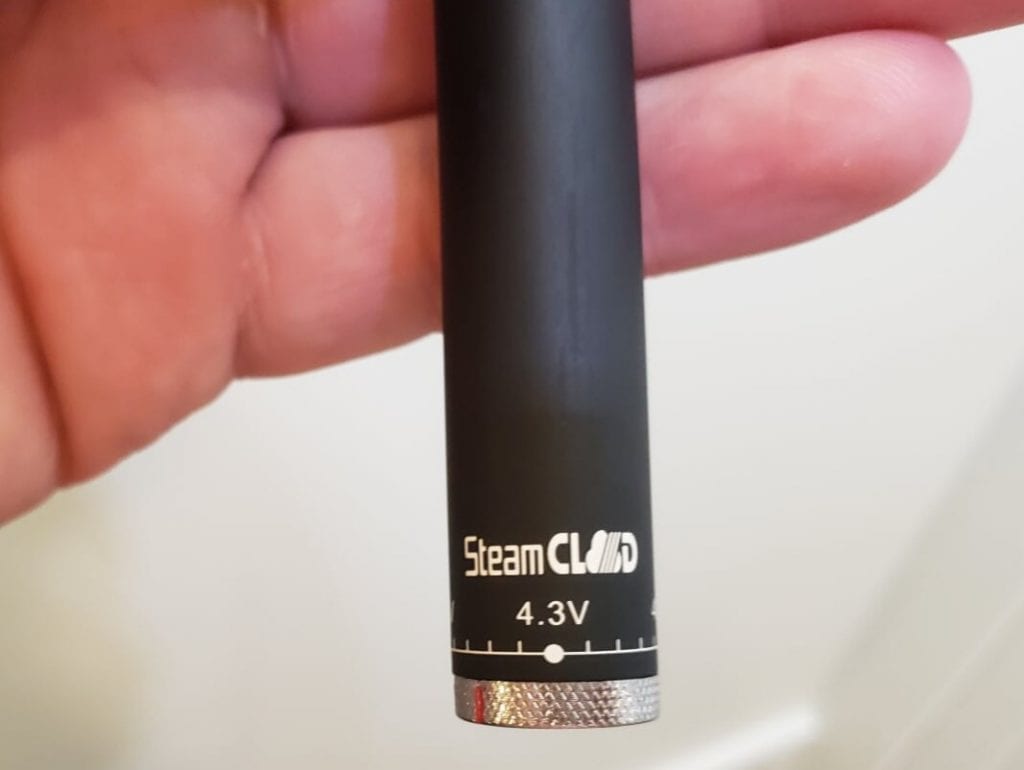 steamcloud evod voltage setting