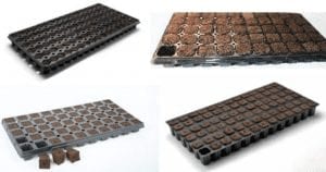 growing trays for plant cultivation
