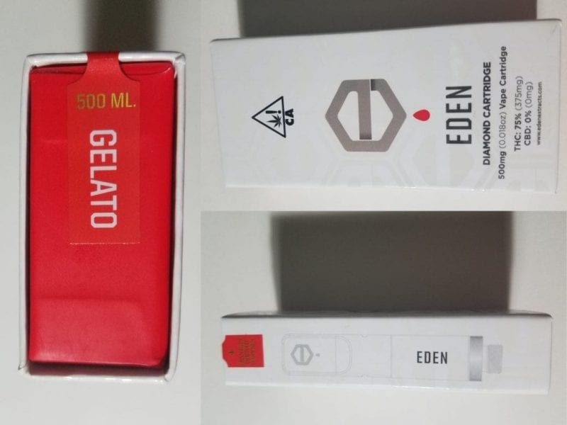 eden extracts cartridge review
