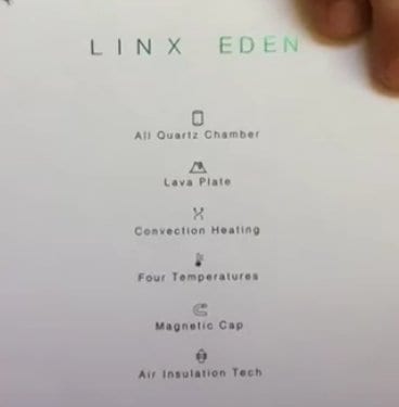 features of the Lynx Eden
