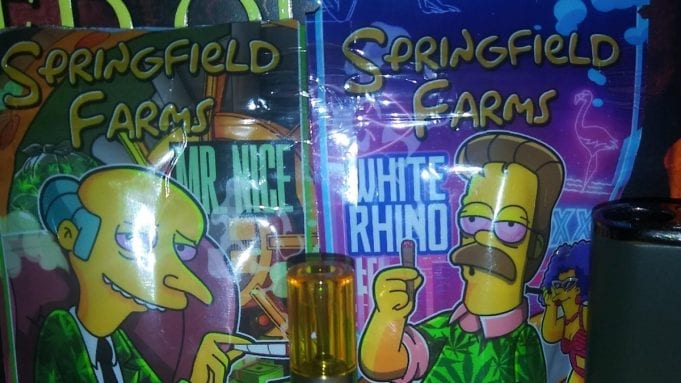 Springfield Farms cartridge packaging