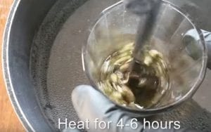 heating THC extract
