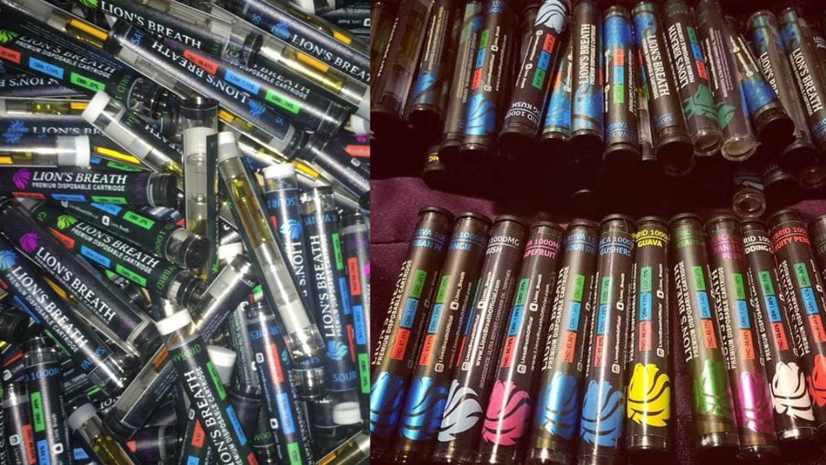 Lion's Breath Cartridges Appear To Be A Street Brand - DabConnection