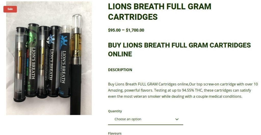 Lion's Breath retail