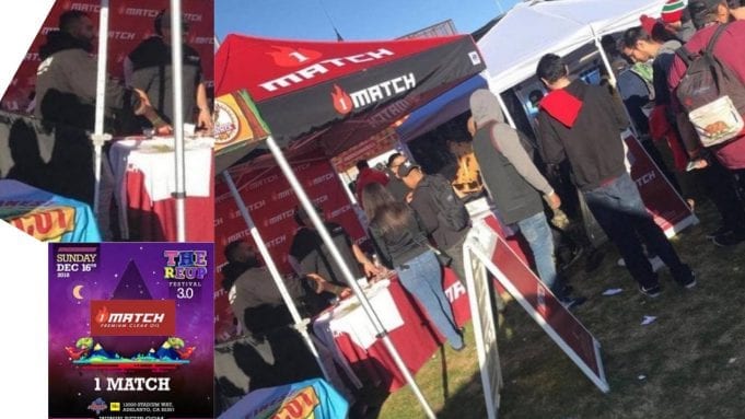 1Match tent scene
