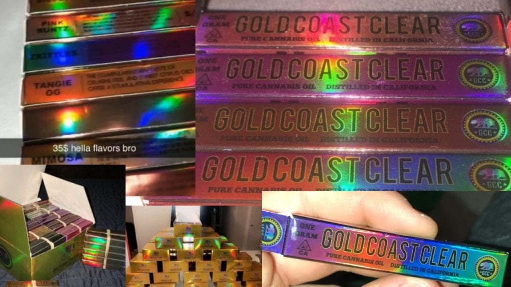 Gold Coast Clear Seems Like A Black Market Ghost Brand DabConnection