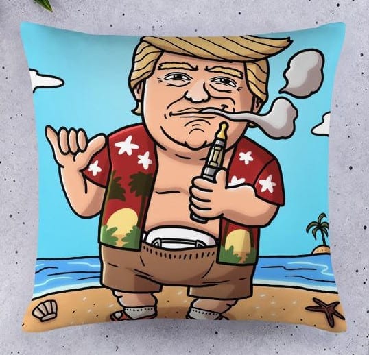 Fat Donald's pillow