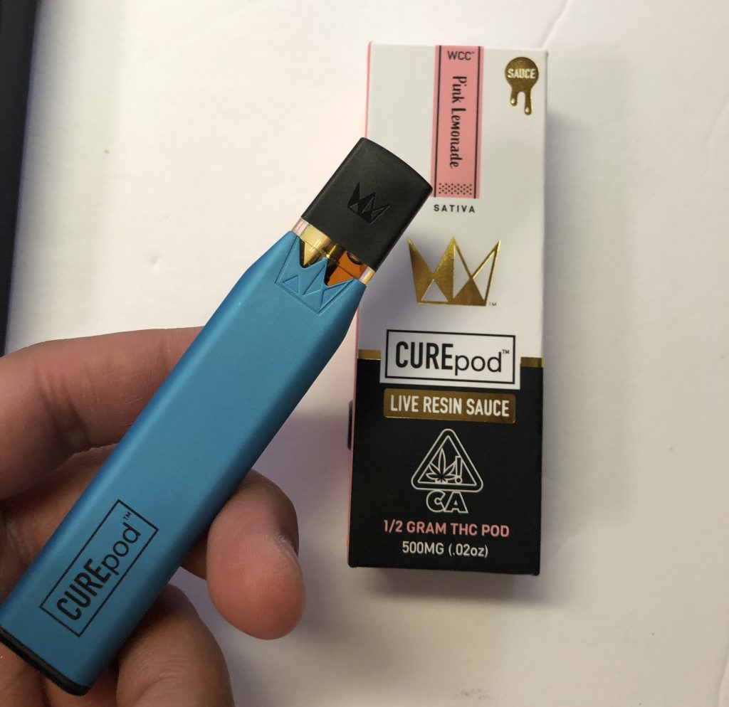 West Coast Cure Pod Live Resin Sauce Review Quality and Potent Oil