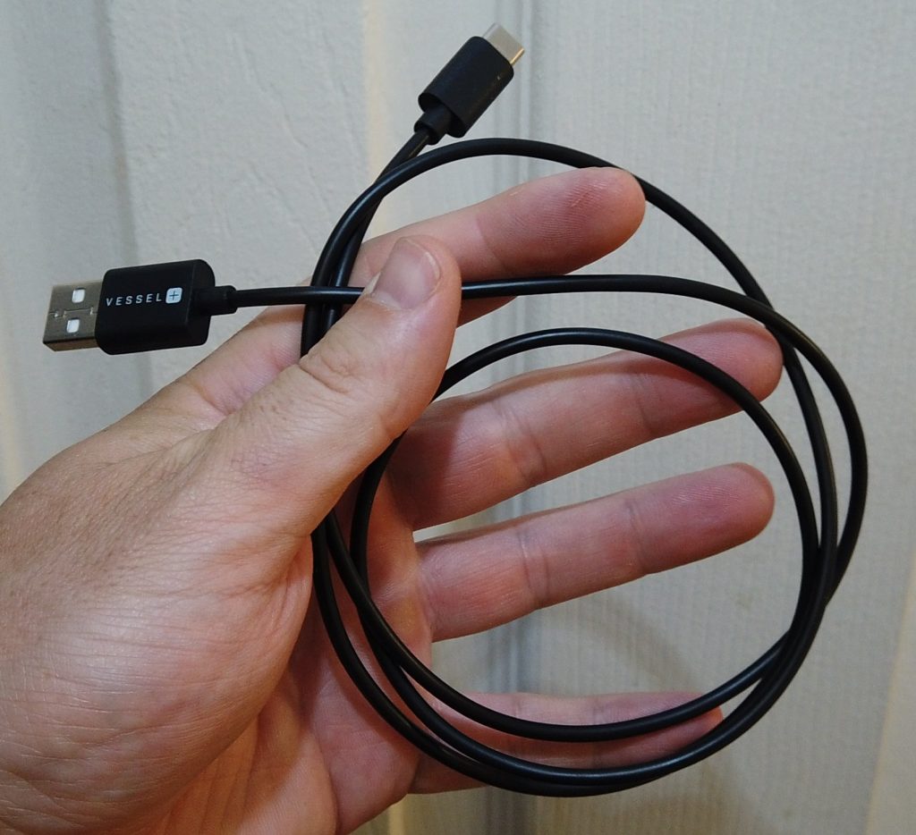 Vessel Compass USB-C cable for charging