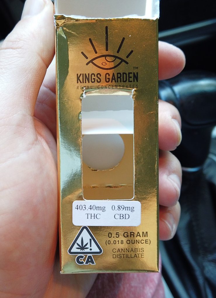 Kings Garden cartridge