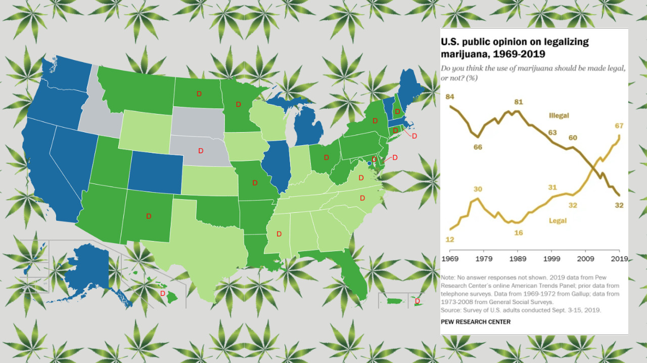 Cannabis On The Ballot : US Marijuana Legalization 2020 - DabConnection