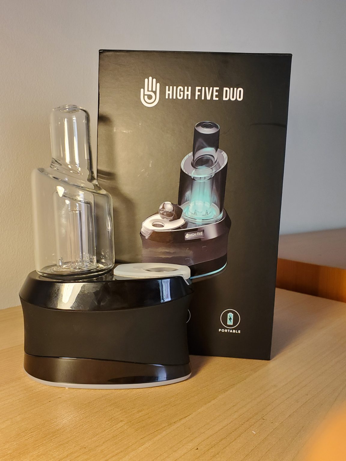 High Five Duo Review Great Portable Electronic Dab Rig