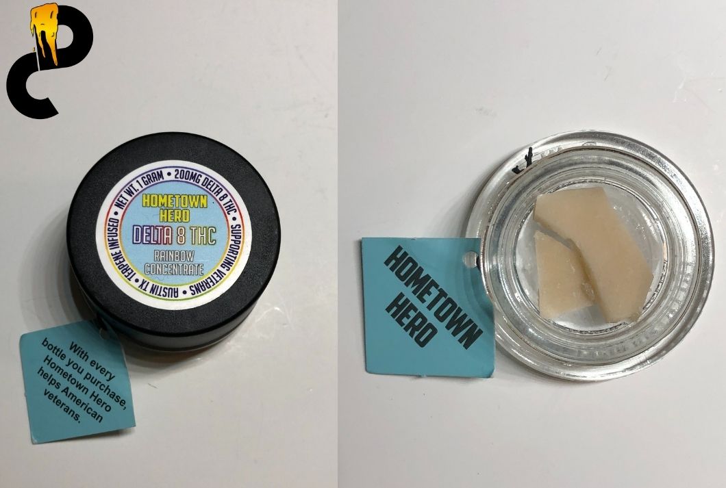 Hometown Hero Concentrate Review - Great Quality Delta 8, High Potency