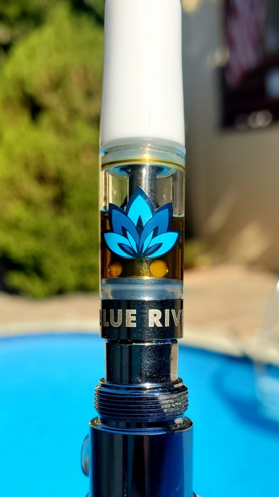 blue river jelly sauce cart close up