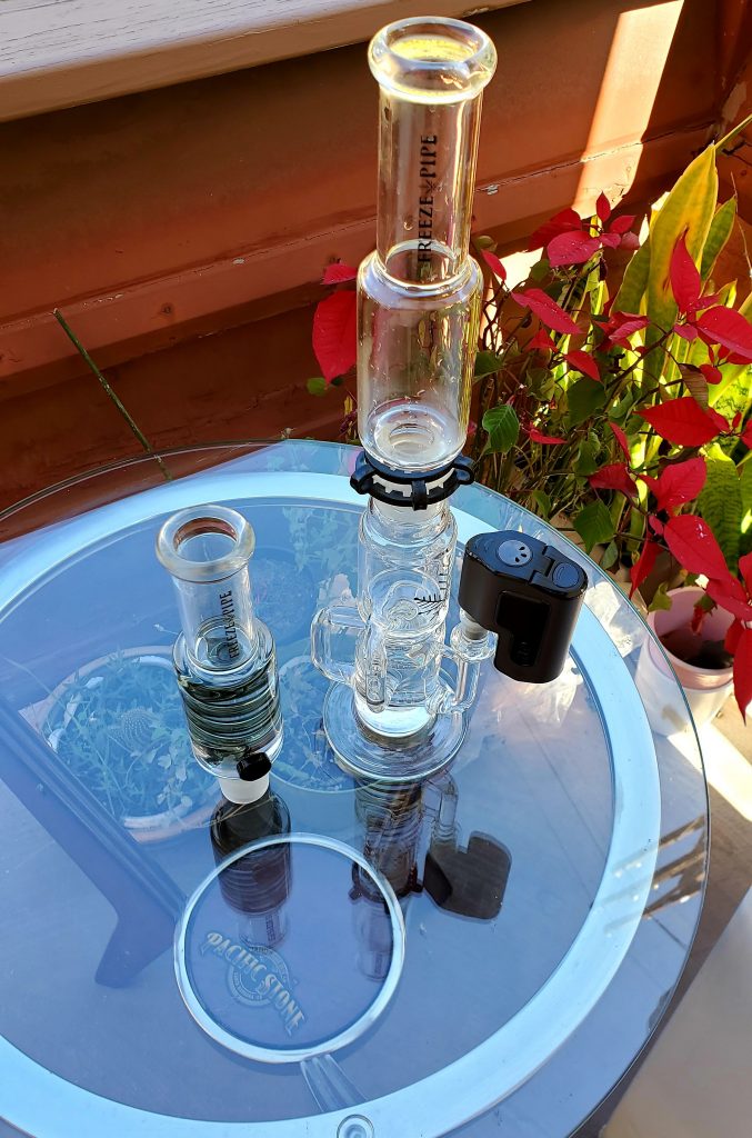 freeze pipe recycler and e-nail