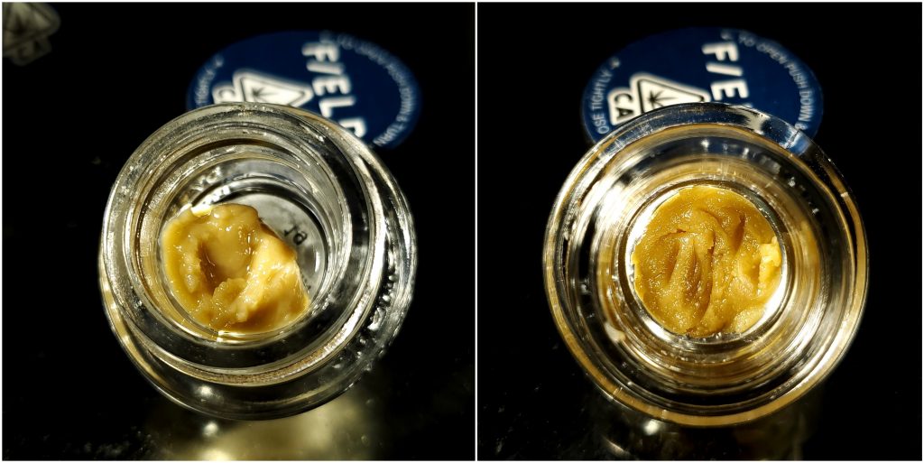 field extracts close up