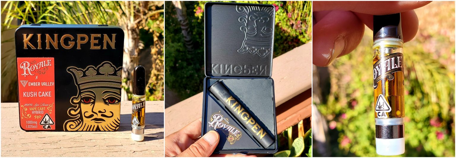 Kingpen Royale Live Resin Cartridge Review Delicious and Potent