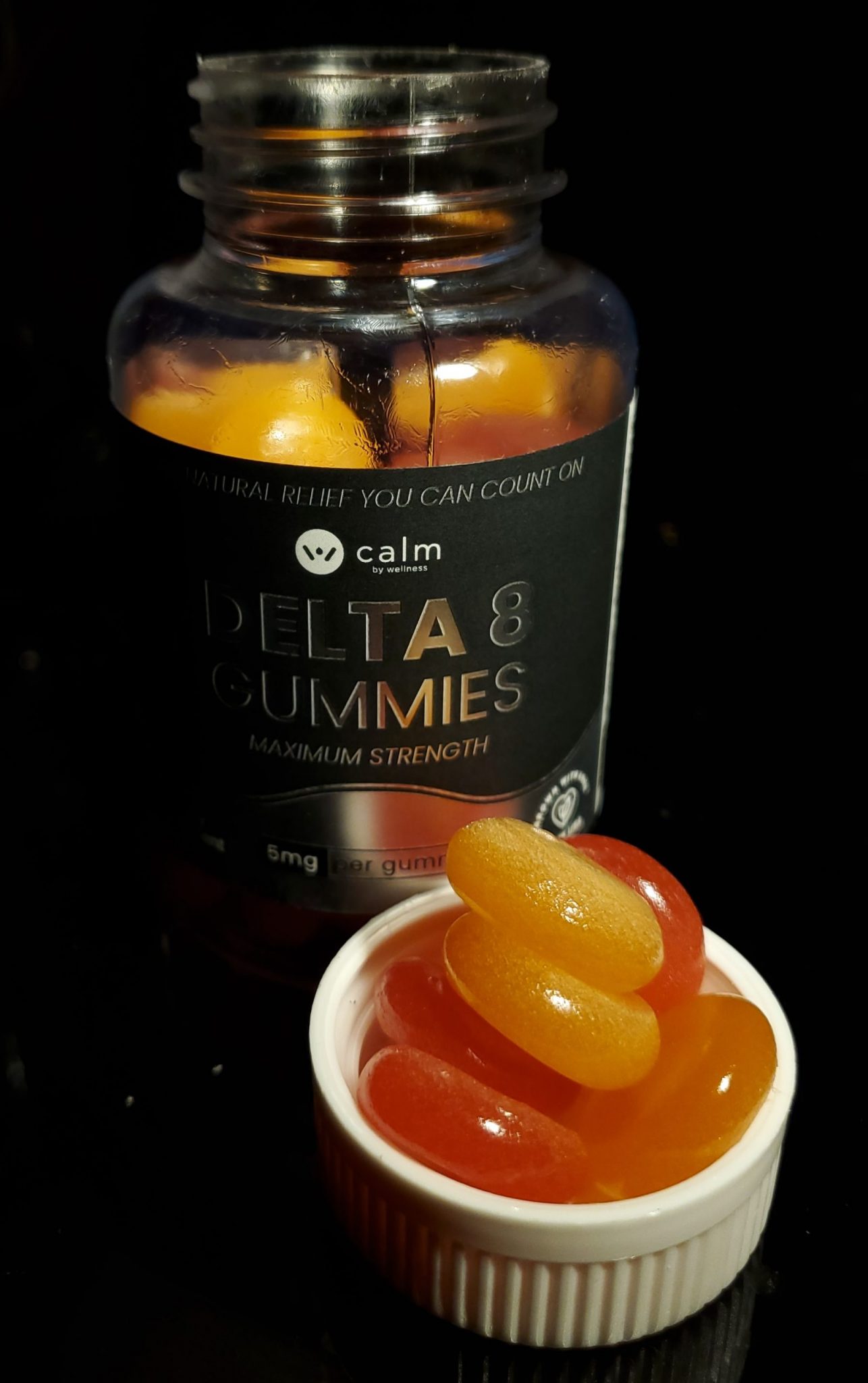 calm by wellness bottle gummies