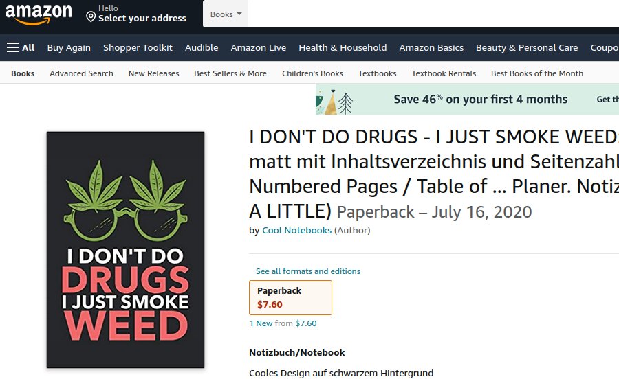Amazon-weed-policy
