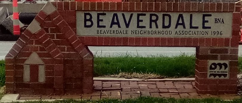 Beaverdale-sign