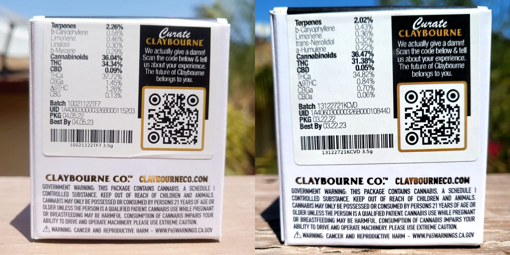 claybourne co gold cuts labels