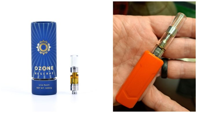ozone live resin cart review