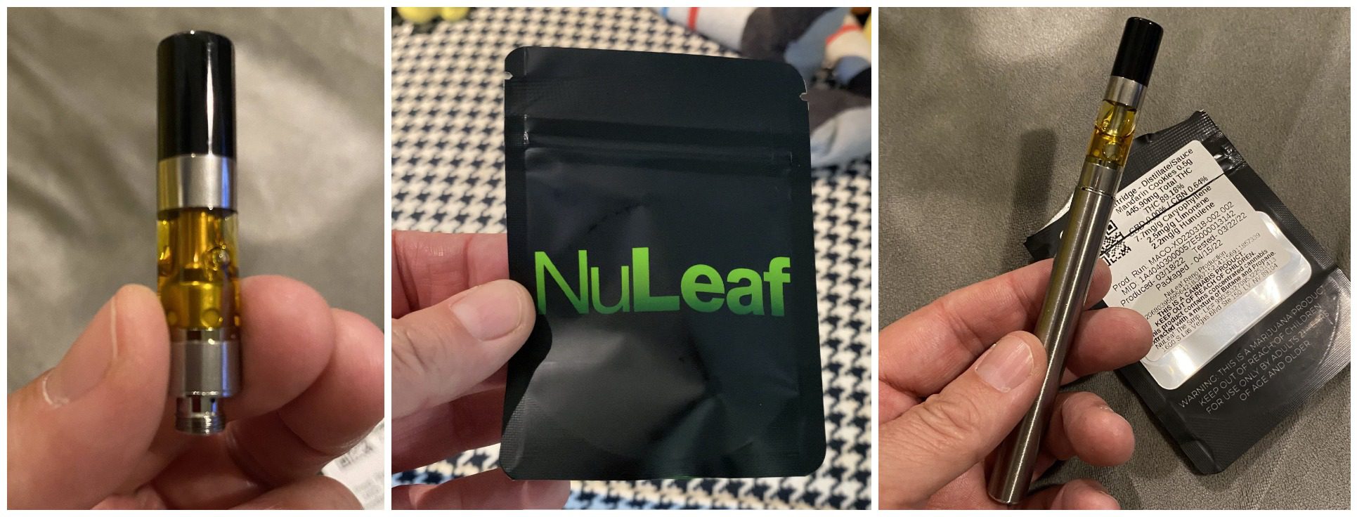 NuLeaf THC Cart Review Nice High