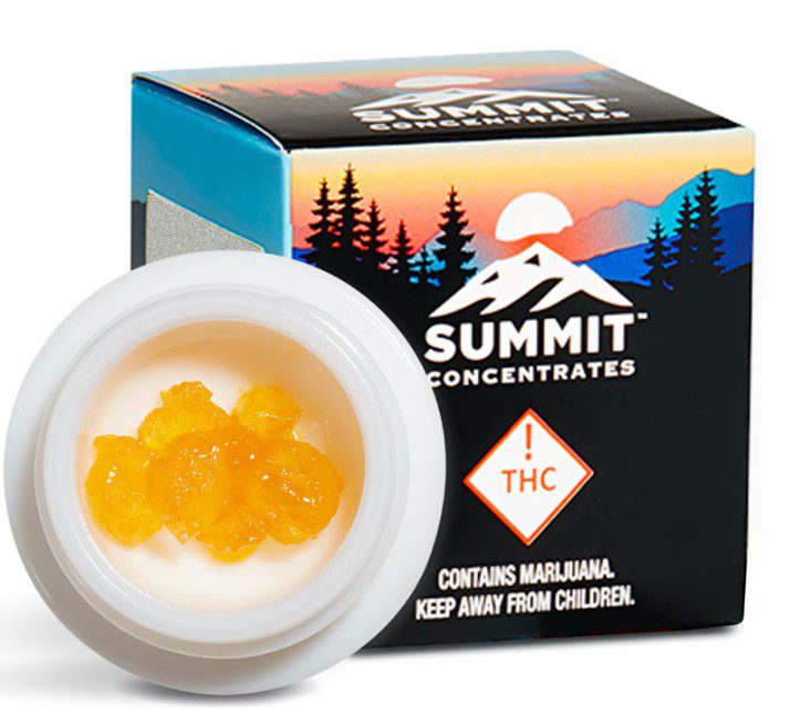 summit concentrates diamonds stock photo