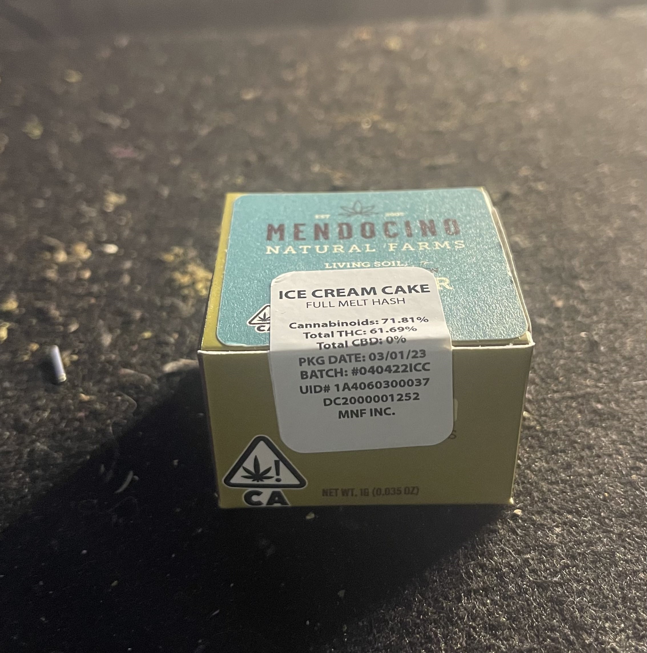 mendocino hash box